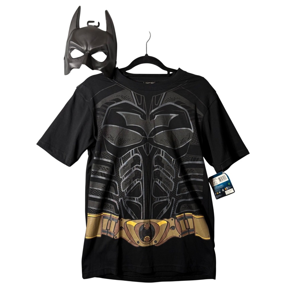 Rubies Batman The Dark Knight Trilogy Costume T-Shirt and Mask Set Mens Medium